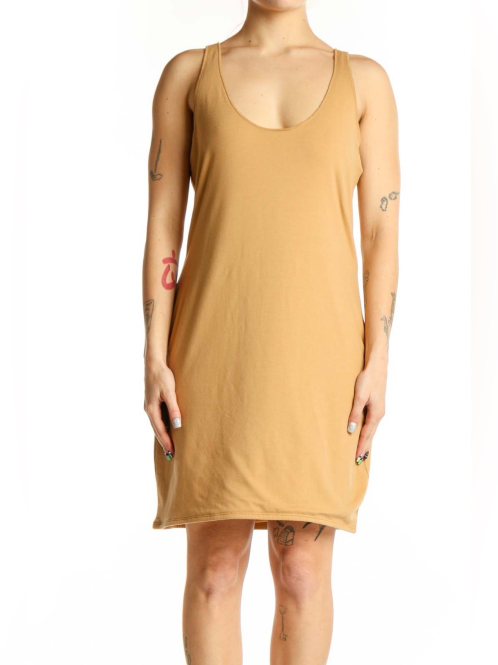 NWT Nordstrom Open Edit Sleeveless Tank Dress - Small